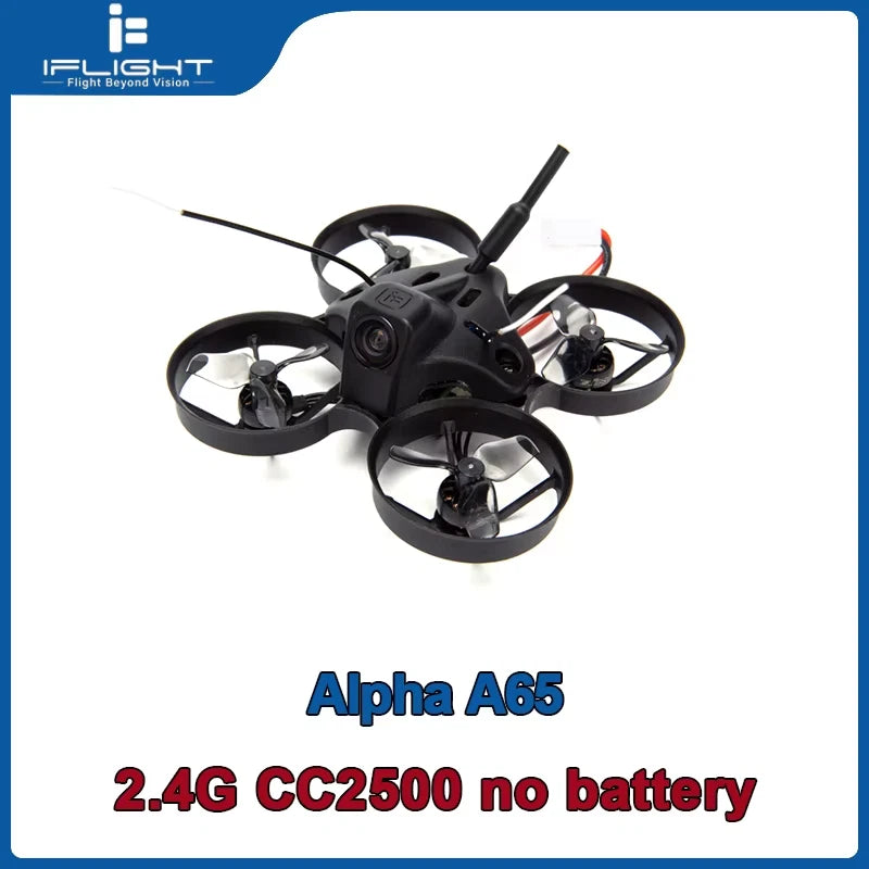 Iflight Alpha A65 1S Brushless Tinywhoop FPV Drone Analog BNF 31MMX3 Propellers