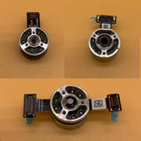 Gimbal motor assembly with circular hub and ribbon cable connectors