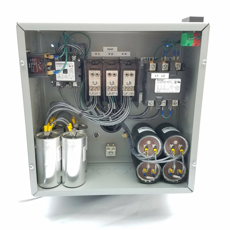 30hp Cnc Balanced 3 Phase Rotary Converter Panel 10 year warranty