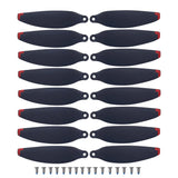 16 Pcs RC Drone Quadcopter Propellers Compatible with S116 Black Blades Set