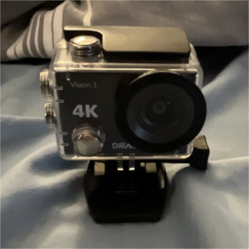 Dragon Touch Vision 3 Waterproof 4K Action Camera Black USB