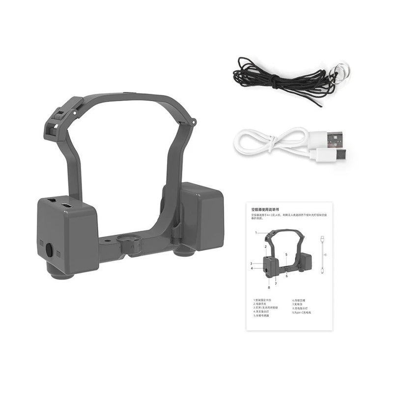 Payload Dropper Airdrop Servo Launcher Mounted Projectile for DJI AIR 3/3S Drone