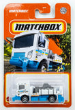 2022 Matchbox #60 Road Stripe King? WHITE | MB MATCHBOX FREEWAY SERVICES | FSC