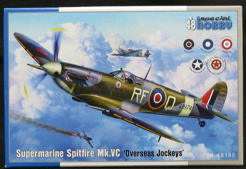 Special Hobby Models 1/48 SUPERMARINE SPITFIRE Mk.VC Overseas Jockeys