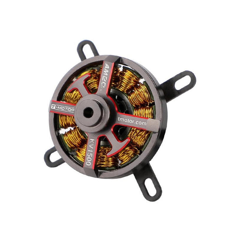 T-Motor AM20 Pro 1900KV brushless RC motor with mounting holes and prop mount