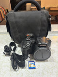 Fujifilm FinePix S8650 16.0MP Digital Bridge Camera 36x Zoom case & 2GB SD Card
