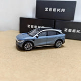 1/64 Scale Geely ZEEKR 7X SUV Blue Diecast Car Model Toy Collection Gift