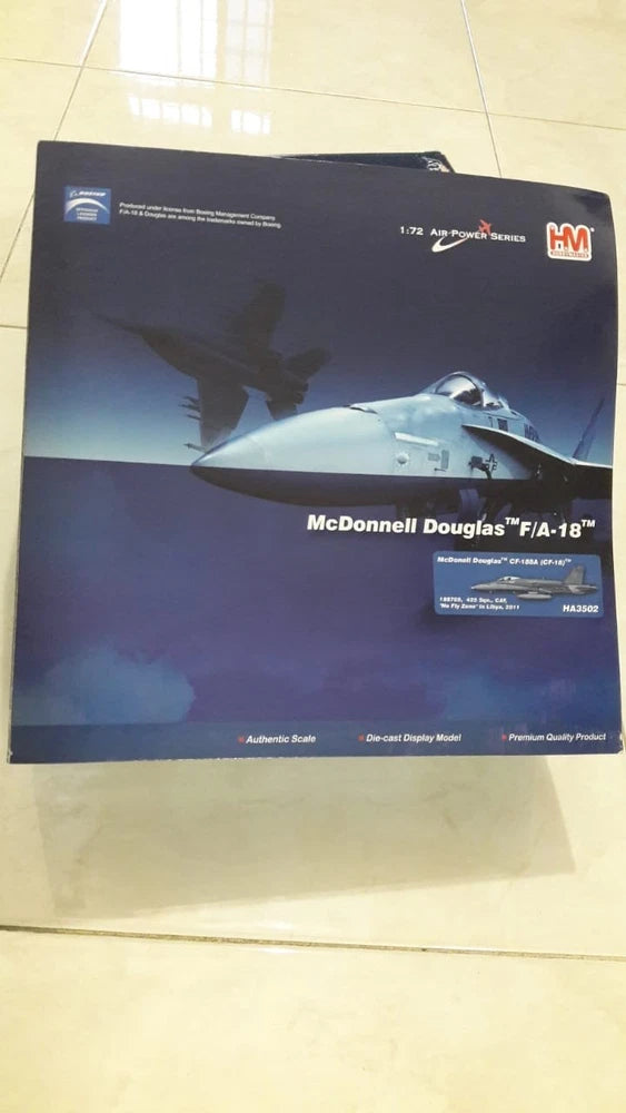 1/72 Hobby Master F/A-18 Canadian Air Force "No Fly Zone" Libya 2011 HA3502