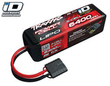 TRAXXAS 2857X - 3S 11.1V 6400mAh 25C LIPO BATTERY w/ID -TRA2857X