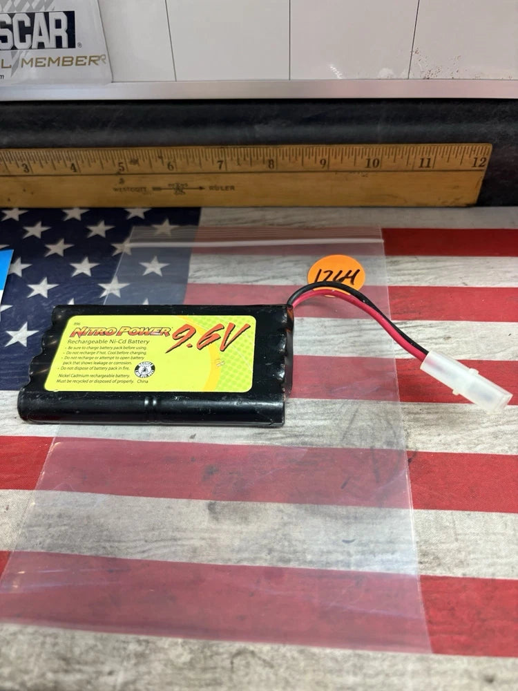 NITRO POWER 9.6 Volt Battery NI-CAD: PreOwned Battery
