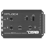 DS18 MTLOC4 4-Channel High-to-Low Line Output Converter Remote/Automatic Turn-On