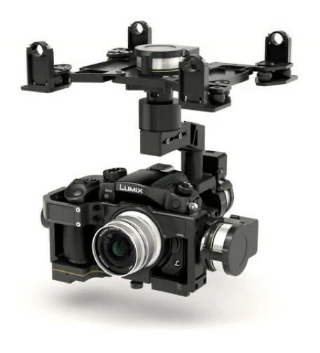 Zenmuse Z15 GH4 gimbal camera mount with attached camera module