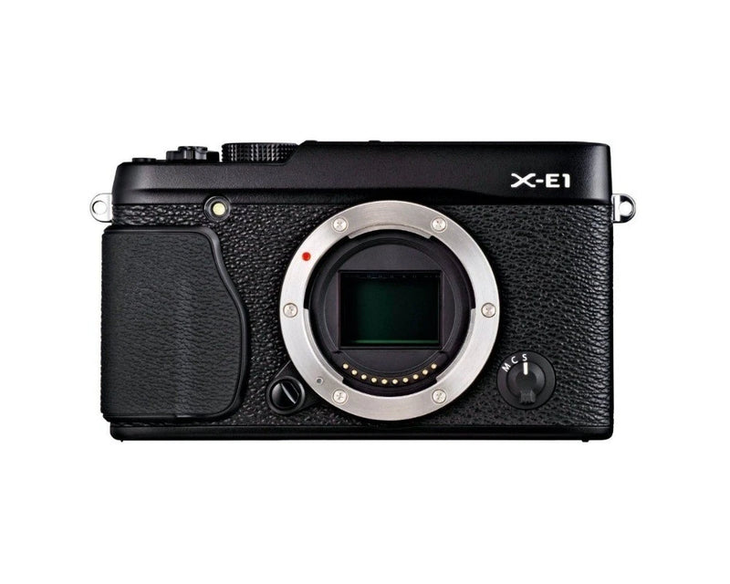 Good Condition Fujifilm X-E1 Digital Camera Body Only W/SD Card Charger Tested
