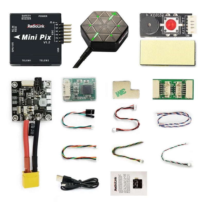 Radiolink Mini PIX + SE100 GPS Module Flight Controller for RC Car Drones os67