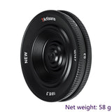 7artisans 18mm F6.3 UFO Wide Lens for Canon EOS FUJIFILM X Sony E Mount M4/3