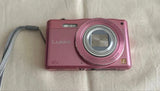 Panasonic LUMIX DMC-SZ8 Pink Digital Camera Compact Used Condition