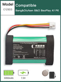 3350mah Battery for Bang Olufsen BeoPlay A1 P6 Bluetooth Speaker