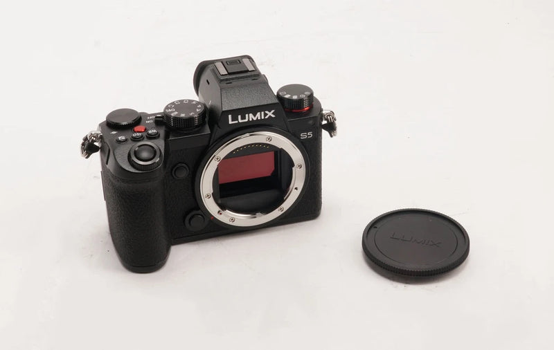 Panasonic LUMIX S5 4K 24.2MP Mirrorless Full Frame L Mount Camera Body Only
