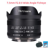 7artisans 7.5mm F2.8 II APS-C Wide Angle Fisheye Lens for Fujifilm Fuji X-T3 T20