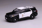ED 1:64 596 LAPD 2020 Explorer State Police SUV Model Diecast Collect Car