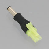 DC Power 5.5X2.1mm Male Barrel To Mini Tamiya Female No Wires Adapter RC FPV
