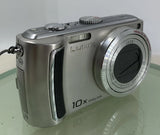 Panasonic Lumix DMC-TZ5 10x Zoom DIGITAL CAMERA NO CHARGER NO CARD TESTED - 251