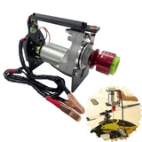 Model engine starter with wiring and clamp cables