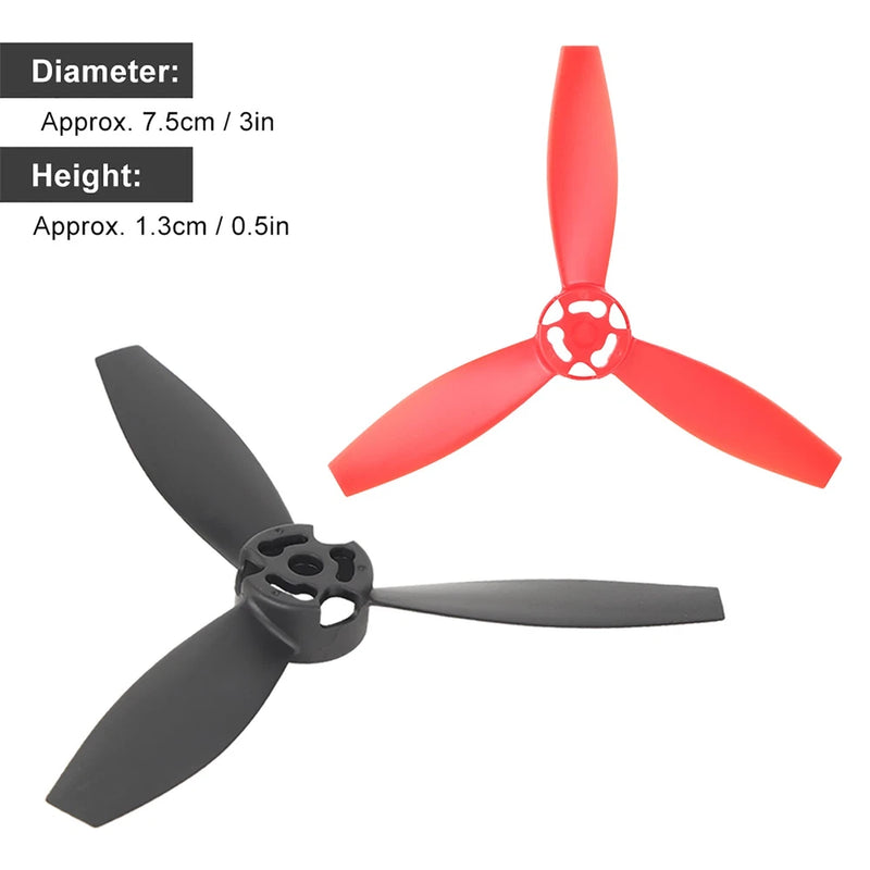 4pcs RC Airplane Propeller Modified Accessory Replacement Fit For Bebop 2 Drone