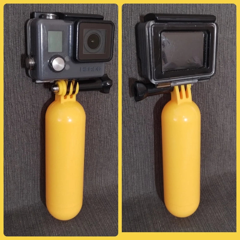 GoPro Hero Camera in Waterproof Case No SDCard *Sometimes Works *FOR PARTS ONLY*