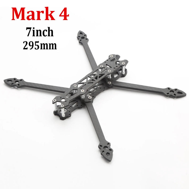 Mark4 7inch 295mm 5mm Arm Frame 3K Carbon Fiber For 7" FPV Freestyle RC Drone