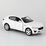 1:36 Maserati Levante GTS Model Car SUV Diecast Toy Cars Metal Vehicle White