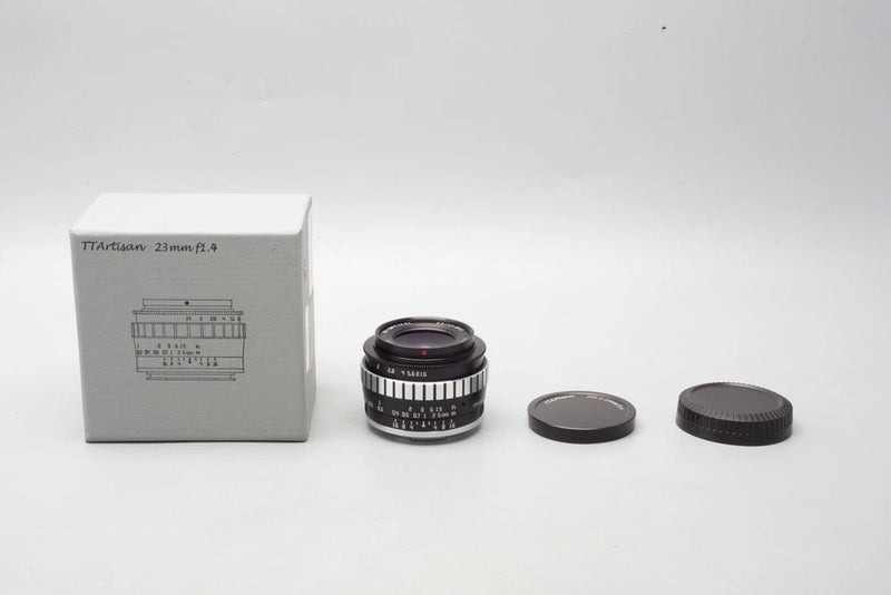 TTArtisan 23mm f/1.4 DJ-Optical Manual Focus Lens, for Fujifilm X Mount, Boxed