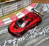 TG CM 1:64 Red 720S GT3X Racing Sports Model Diecast Metal Car New