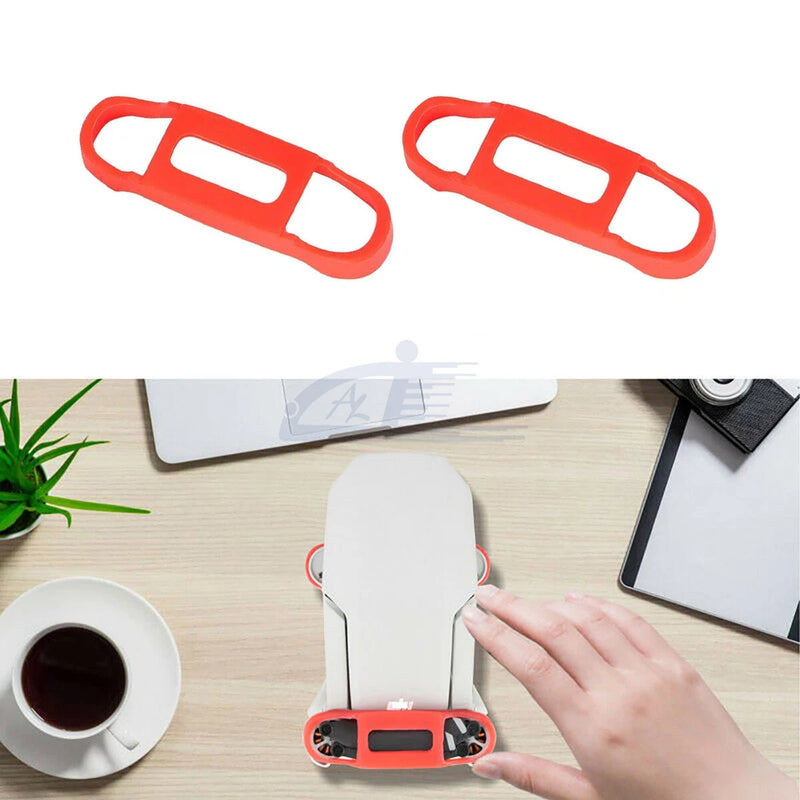 2 Red Propeller Paddle Blade Holder Stabilizer Protector For DJI Mini 2 SE Drone