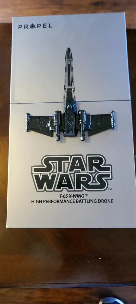 Propel Star Wars T-65 X-Wing drone collectors edition box with starfighter graphic