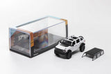 SHADOW PRO Scale 1/64 Ford Bronco White Diecast Model Toy Collection Gift