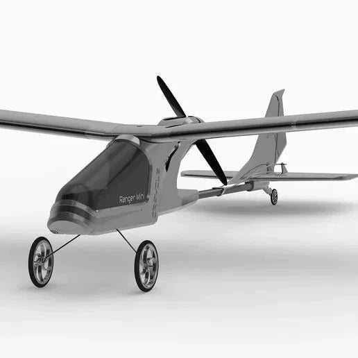 3DPrinted Fixed-Wing Mini Exercise Machin£¬Wingspan: 800mm FPV RC Unpainted Model
