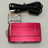 FUJIFILM FinePix Z110 Pink Compact Digital Camera Tested Working Japan