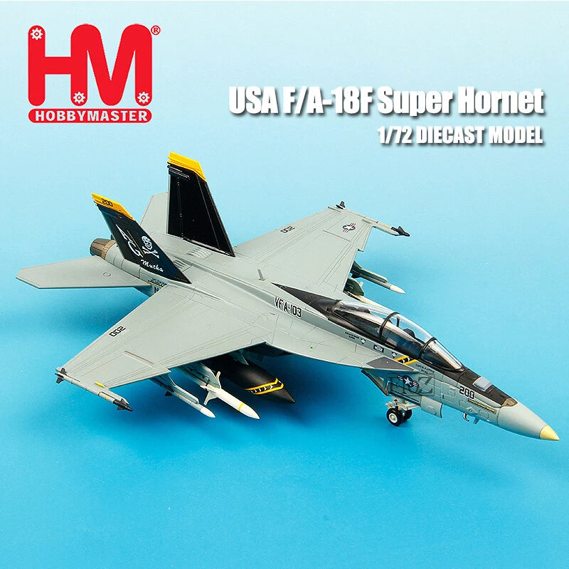 HOBBY MASTER USA F/A-18F Super Hornet 1/72 diecast plane model aircraft