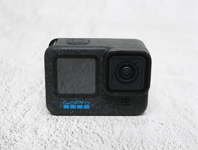 GoPro HERO12 Black action camera, front with screen and front lens