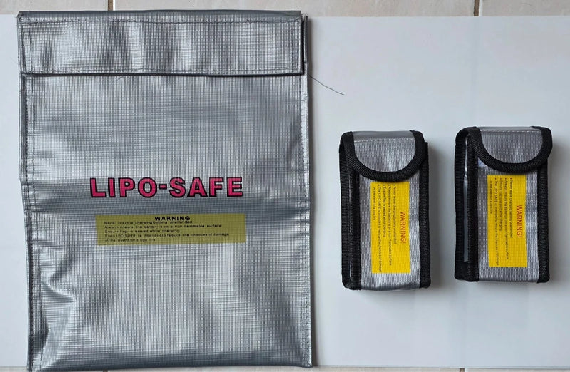3pcs Lipo Safe Battery Storage Bag