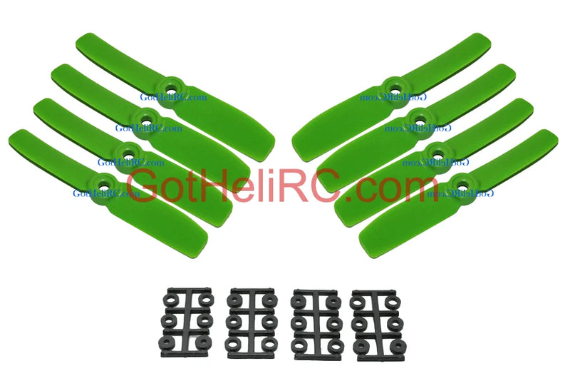 HQ Prop Bullnose 4040 4x4 GREEN HQProp MultiRotor propeller (TOTAL 8PCS)