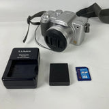 Panasonic Lumix DMC-FZ5 5.0MP Digital Bridge Camera + Battery SD Card & Charger