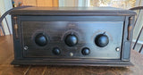 Vintage Erla Model S-11 Tabletop Battery Operated 5 Tube Radio Battery