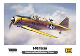 1/72 T-6G TEXAN American Single Engined Trainer Plastic Hobby Model Kit Wolfpack