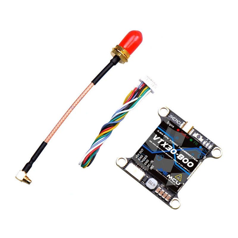 JHEMCU VTX 30-800 2-6S 5.8GHZ IRC Transmission For DIY RC FPV Racing Drone New