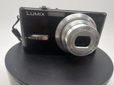 Panasonic DMC-FX9 6MP Digital Camera - Black Tested For Parts Or Repair