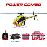 SAB ILGoblin PRO 420 Helicopter Kit (Yellow) - With Main & Tail Blades Power Com