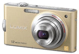 Panasonic Lumix FX60 Digital Camera Luxe Gold From Japan