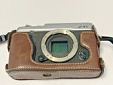 Fujifilm X-E1 16MP Mirrorless Digital Camera Body only Silver *8plus Condition